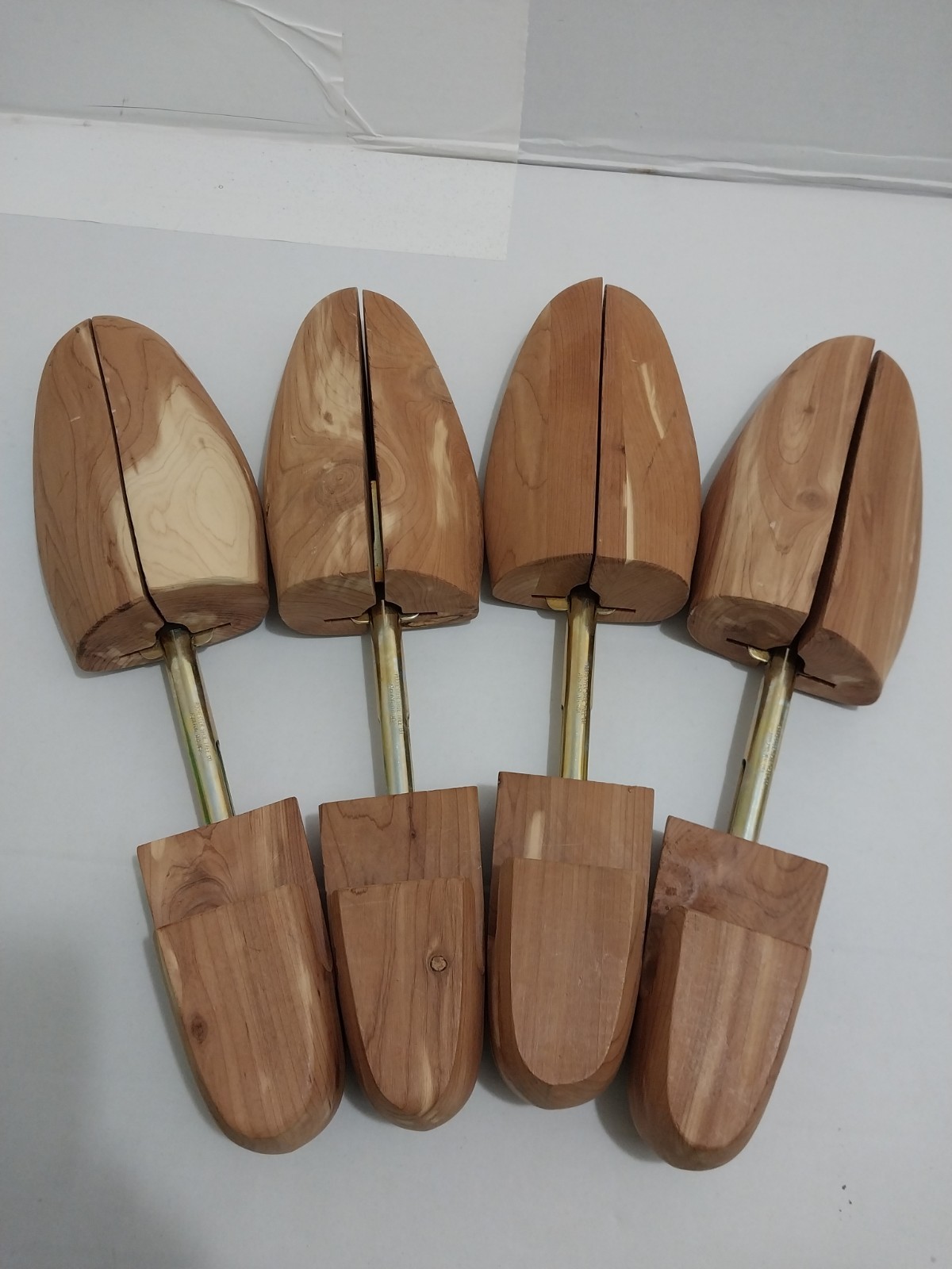 Rochester Shoe Tree Company Cedar Wood Shoe Trees Shoe Keepers Lot Of 2 Pair 2XL