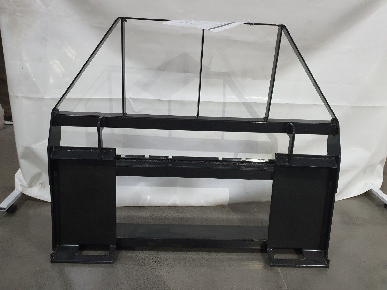 AGT 48in Pallet Fork Frame Skid Steer Attachment Quick Attach Mount Heavy Duty