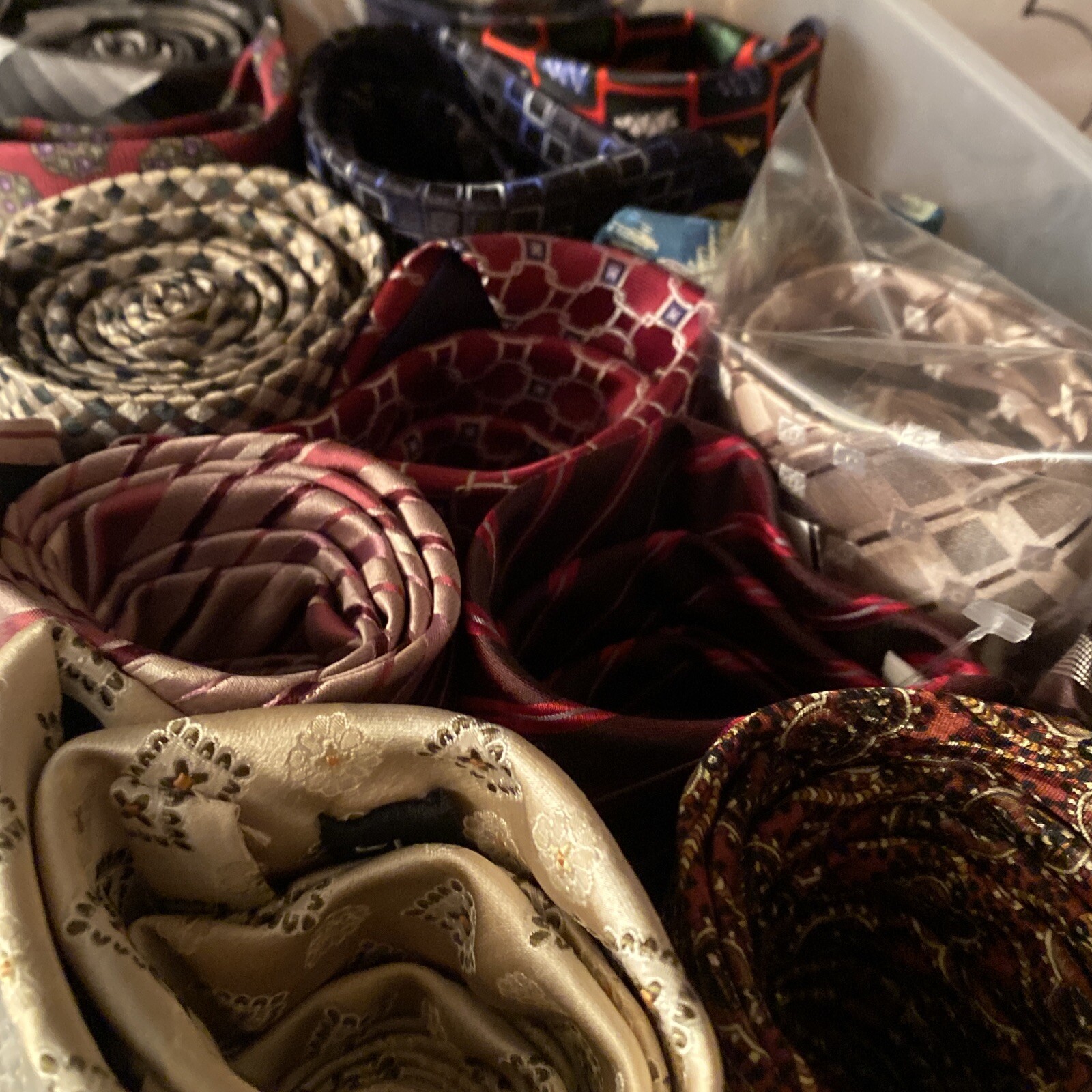 10 Ties RANDOM - Neck Tie Men's - LOT OF 10 Mystery Striped Plaid Solid Classic