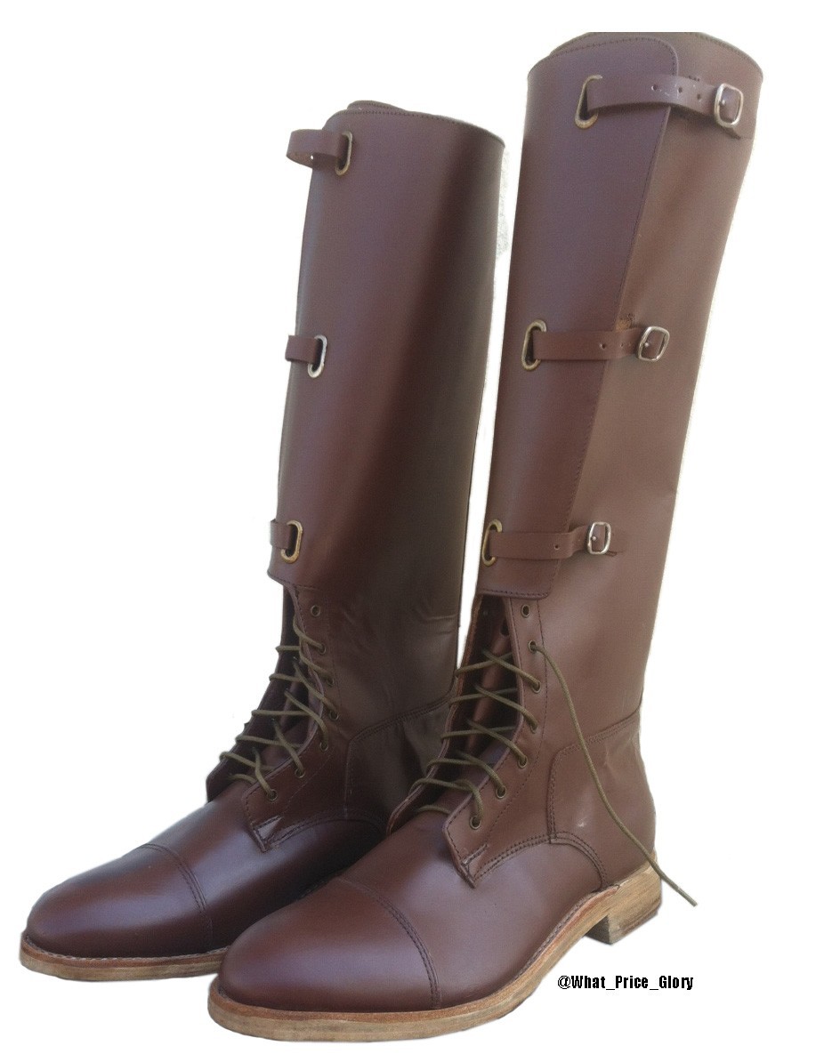 WWI British Officers Field Pattern Riding Boots Size 11