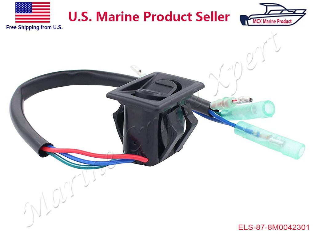 Mercury Marine Power Trim Tilt Switch 87-8M0042301 40HP-200HP Outboard