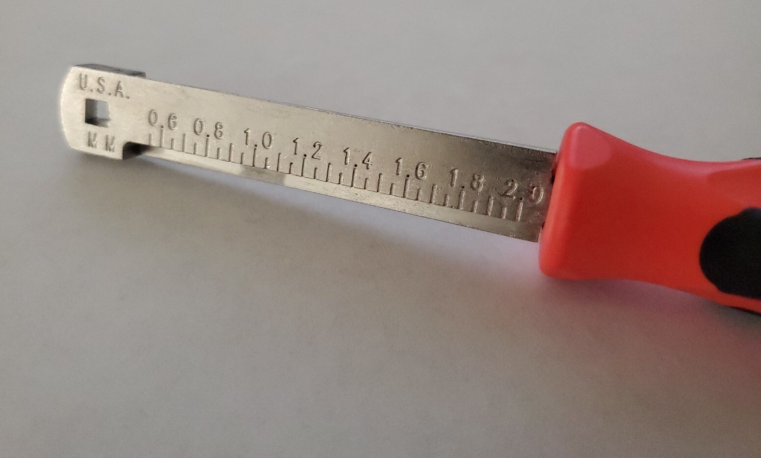 Snap on tools 1 spark plugs gapper tool pocket driver FBP2 RED USA made NEW!!!!!