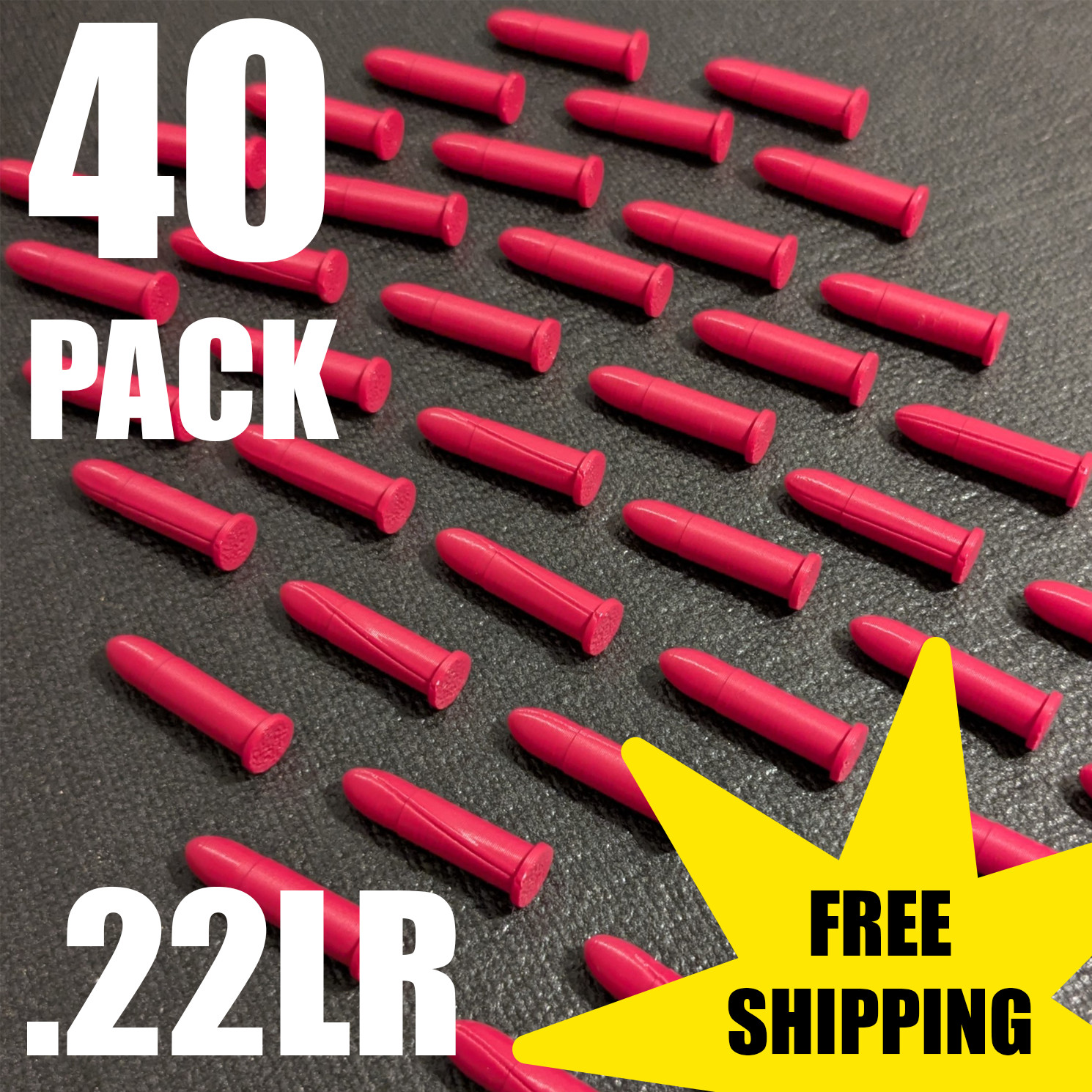22LR 22 LR Snap Caps (40pack) - Dry Fire Safety Training Rimfire Rounds *USA