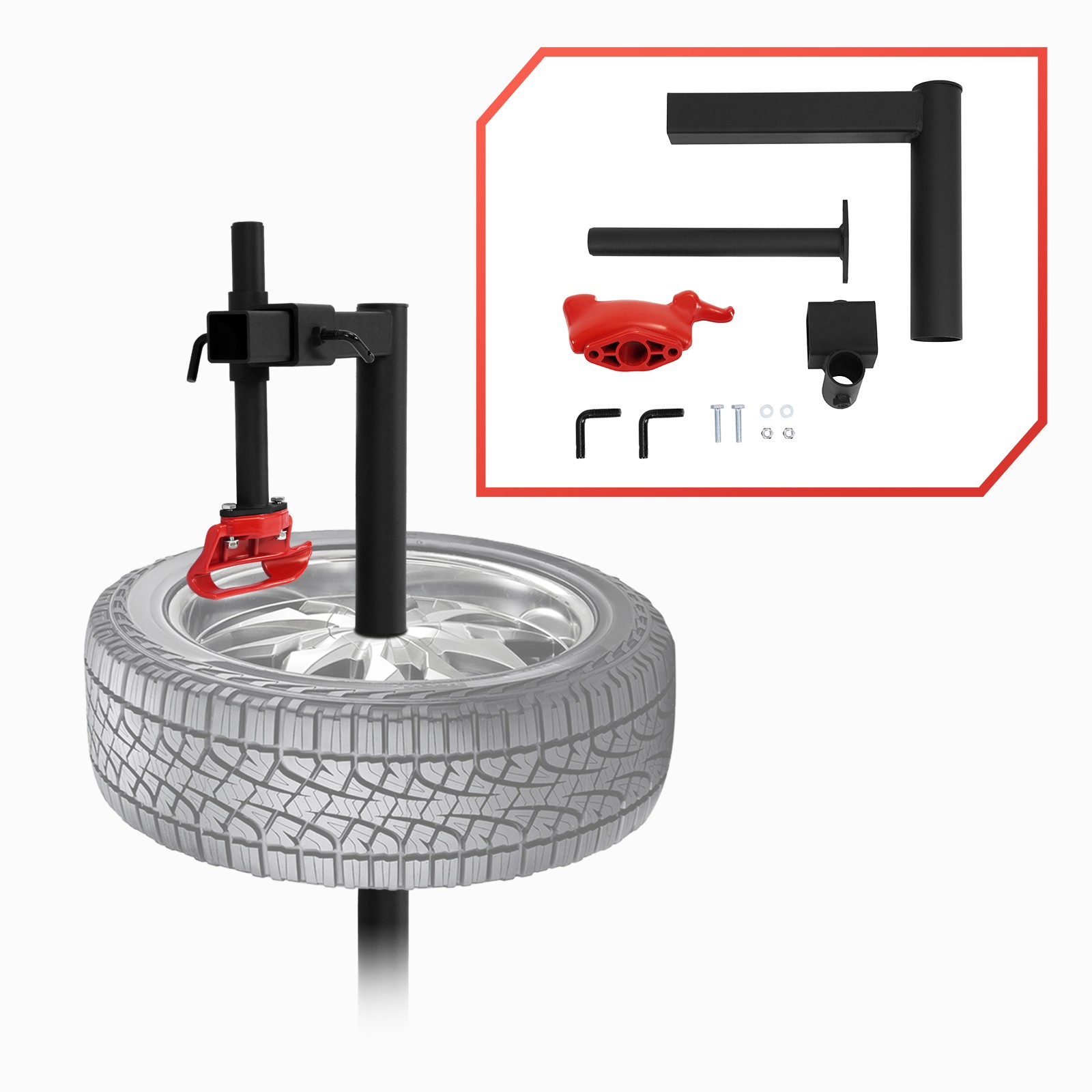 Upgrade Manual Tire Changer Duck Head Swing Arm Mod Kits For Most Car Tires