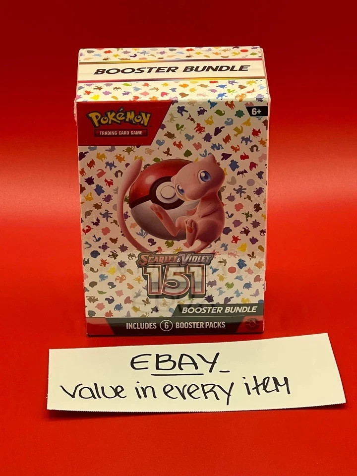 Pokemon TCG Scarlet & Violet 151 Booster Bundle BRAND NEW FACTORY SEALED