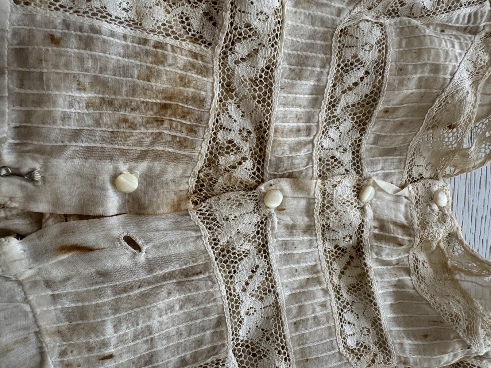 Pre Civil War 2 Childs Baby Dress Early Settler Packers Falls New Hampshire 1817