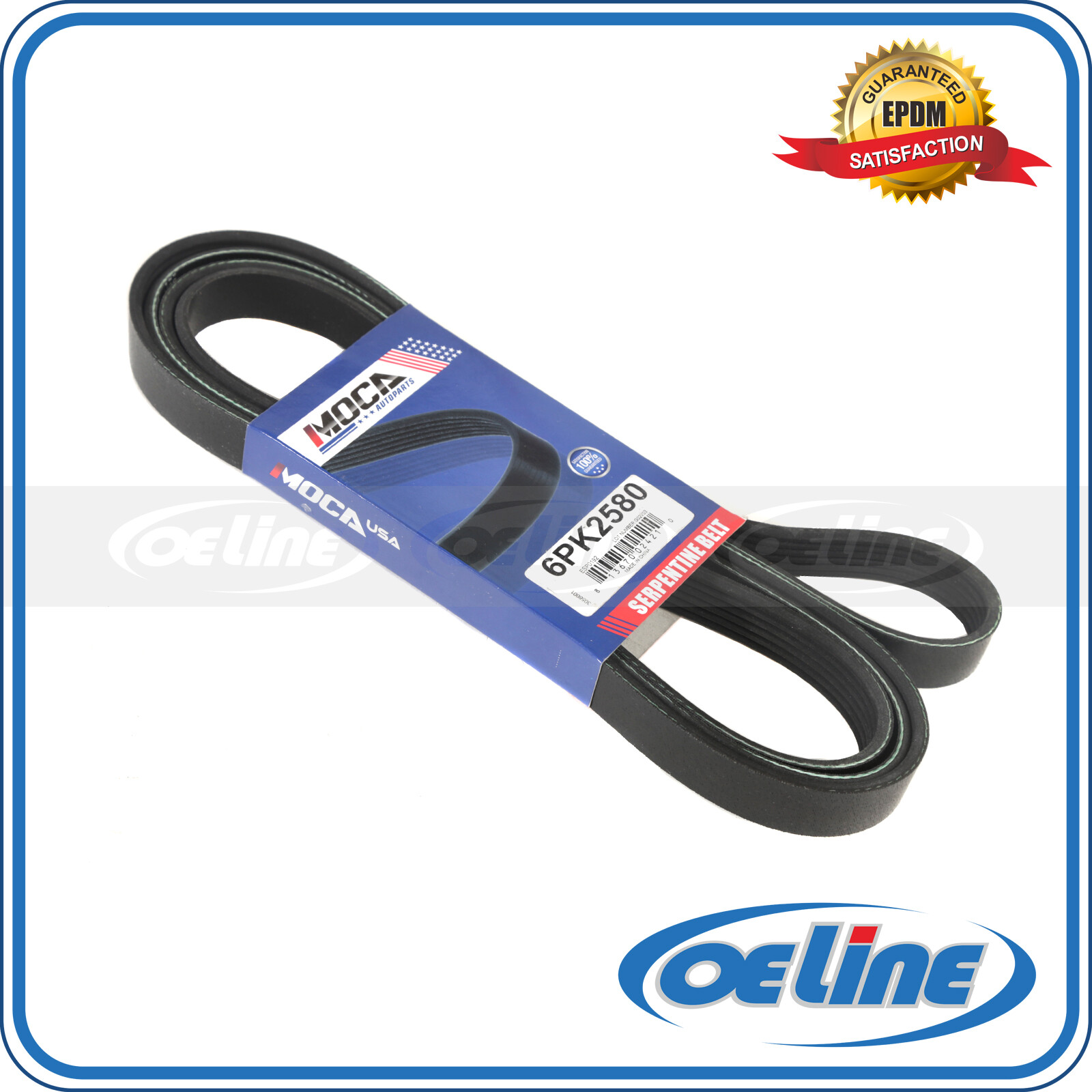 Serpentine Belt for 07-15 Dodge Jeep Chrysler Hyundai 2.0L 2.4L 6PK2580
