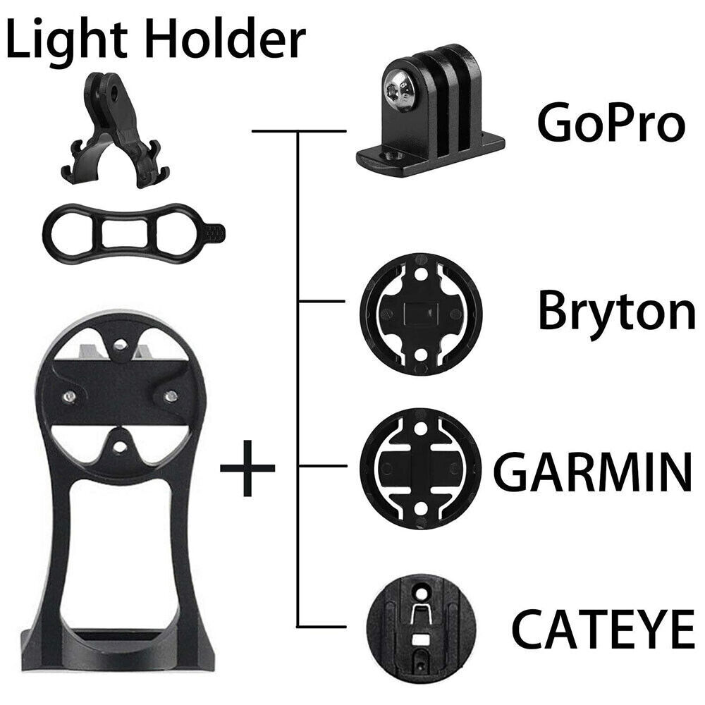 Bike Stem Extension Computer Mount For Garmin Edge For GoPro GPS Holder Bracket