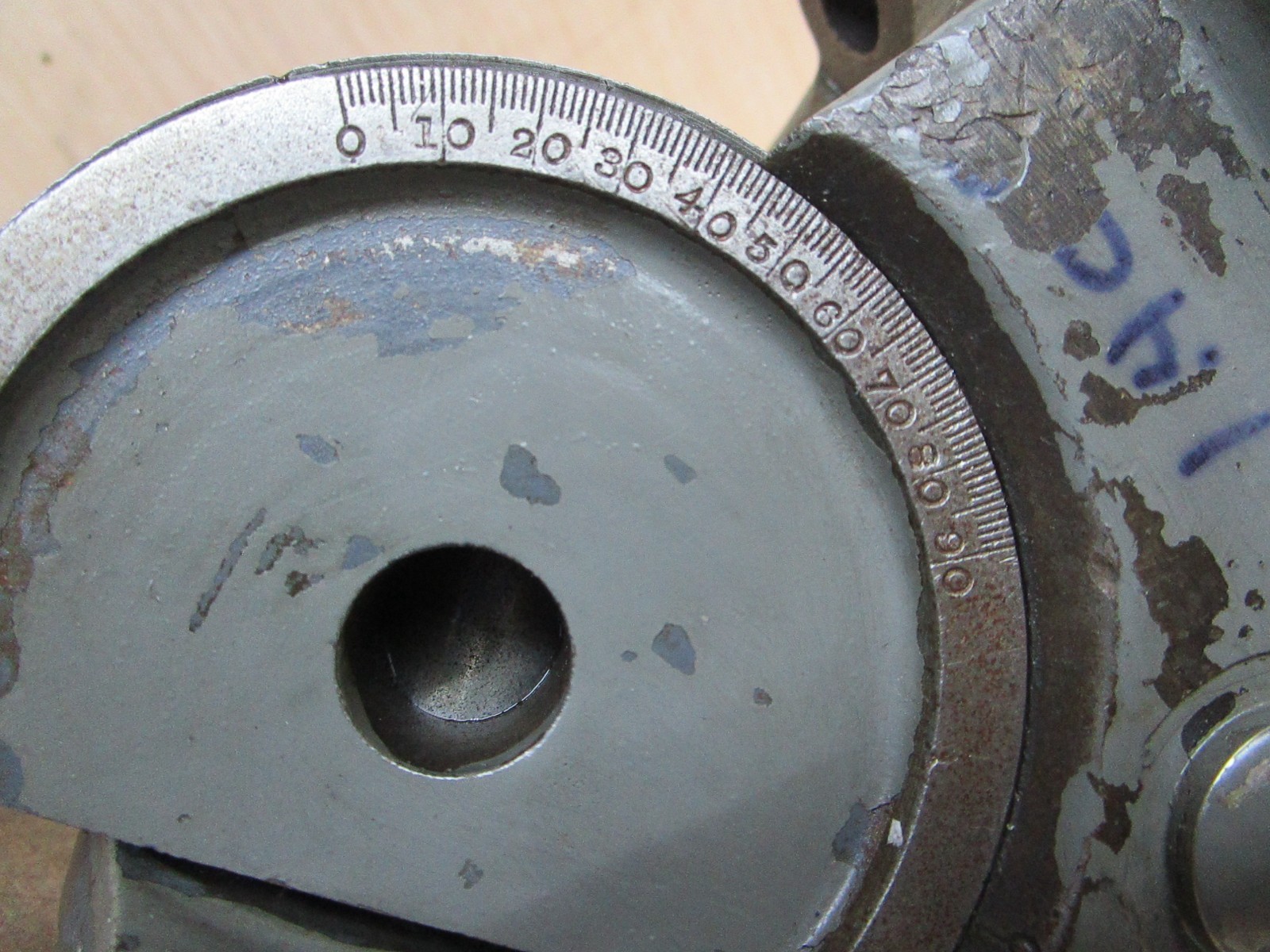 Vintage Dividing Head Lathe Machinist Tool Attachment Unknown Brand Hardinge ?