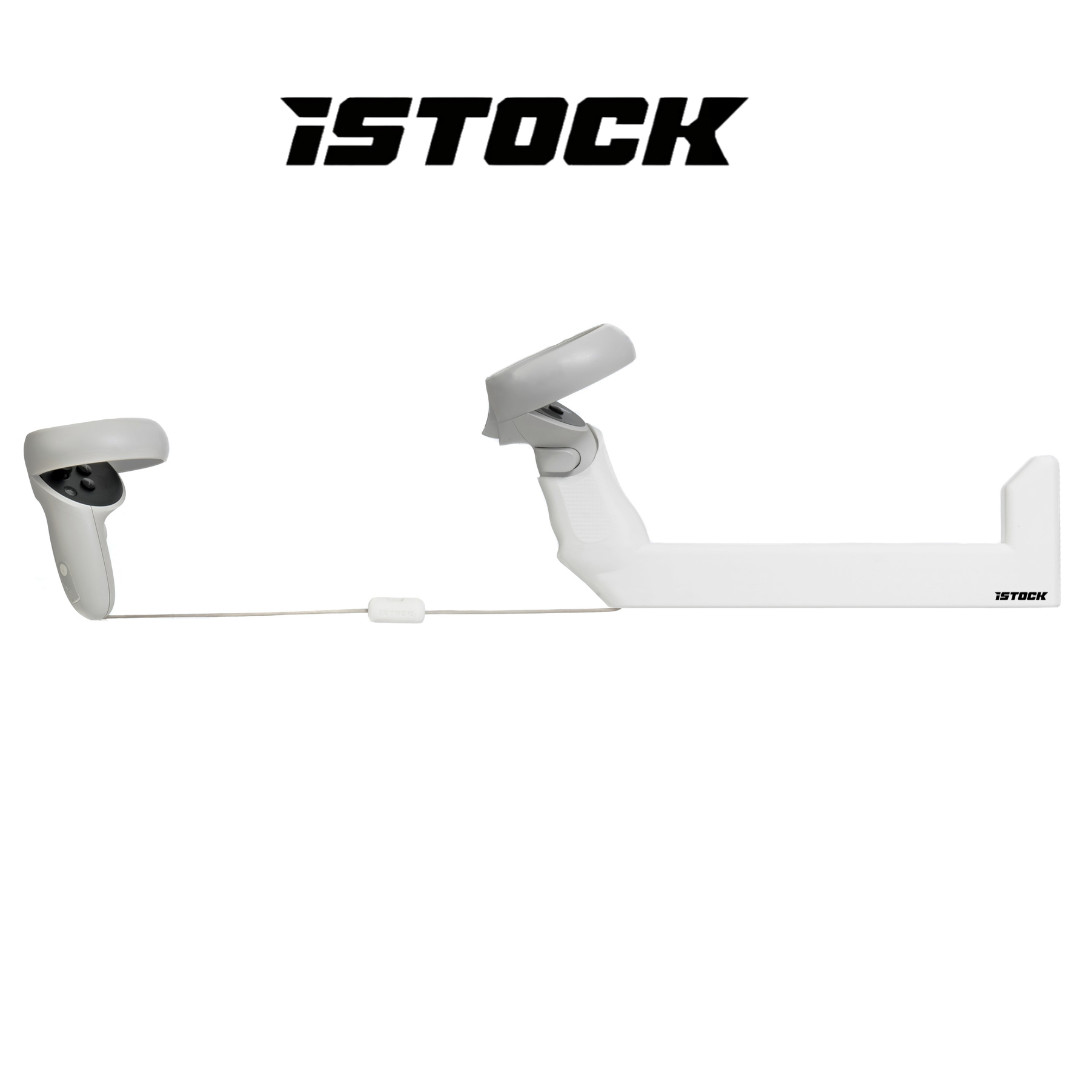 iSTOCK VR Gunstock Compatible with Meta Quest 2 & 3 & Pro & Hp Reverb G2