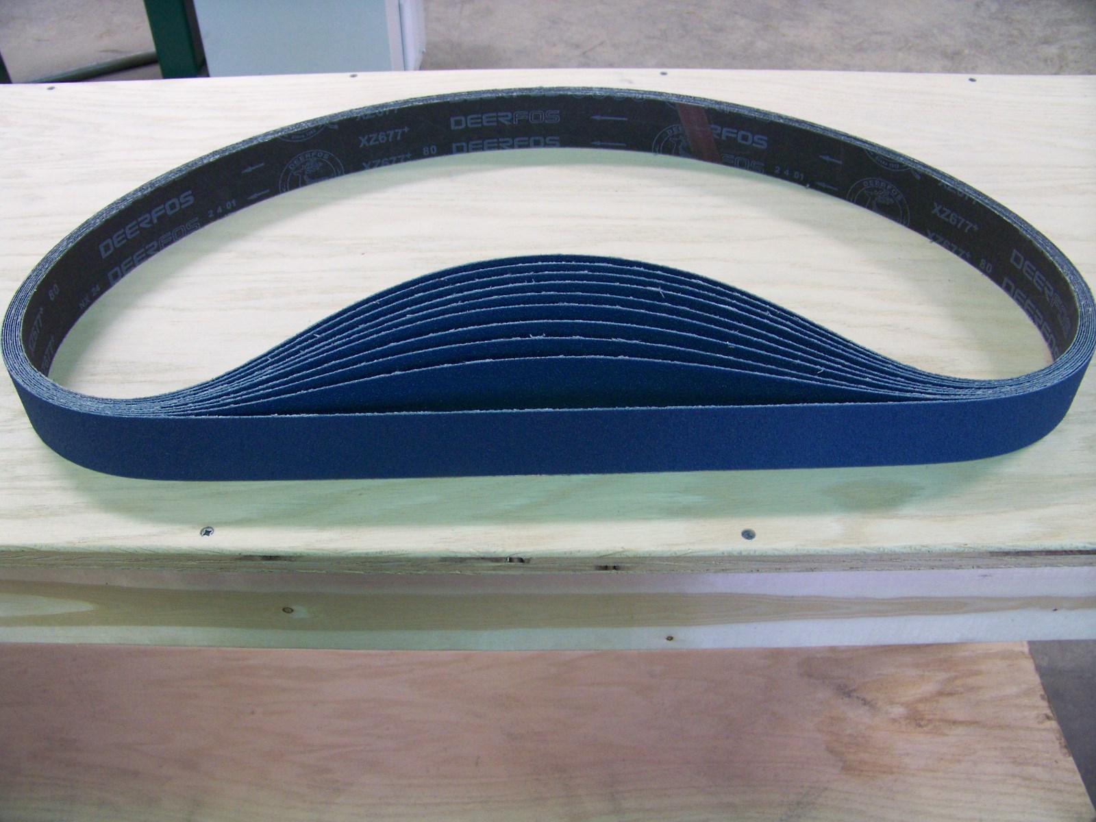 PREMIUM ZIRCONIA, X-WEIGHT SANDING BELTS 2" X 72", 10 - PACK, 36-GRIT