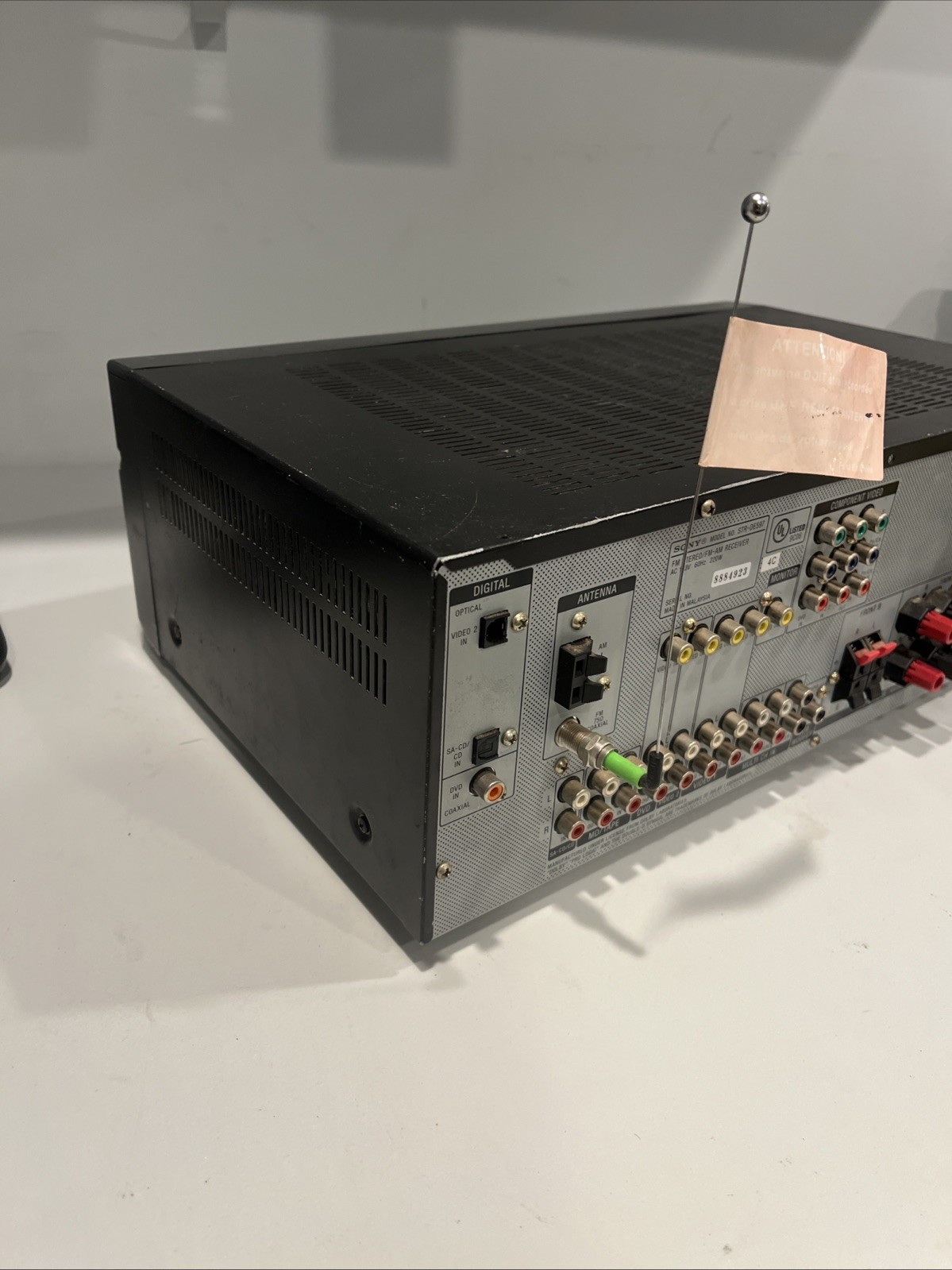 Sony STR DE597 6.1 Channel 100 Watt Receiver TESTED! ✅