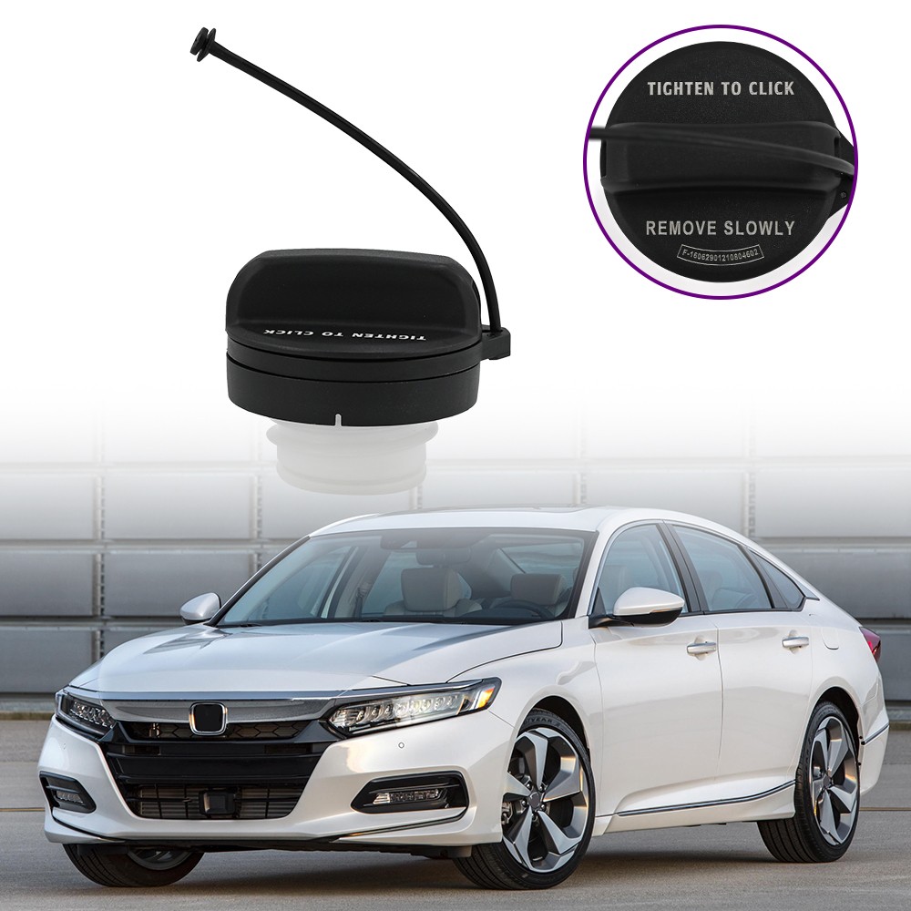 Genuine Gas Fuel Filler Cap for Honda Accord Fit Civic CR-V Odyssey Pilot 1Set