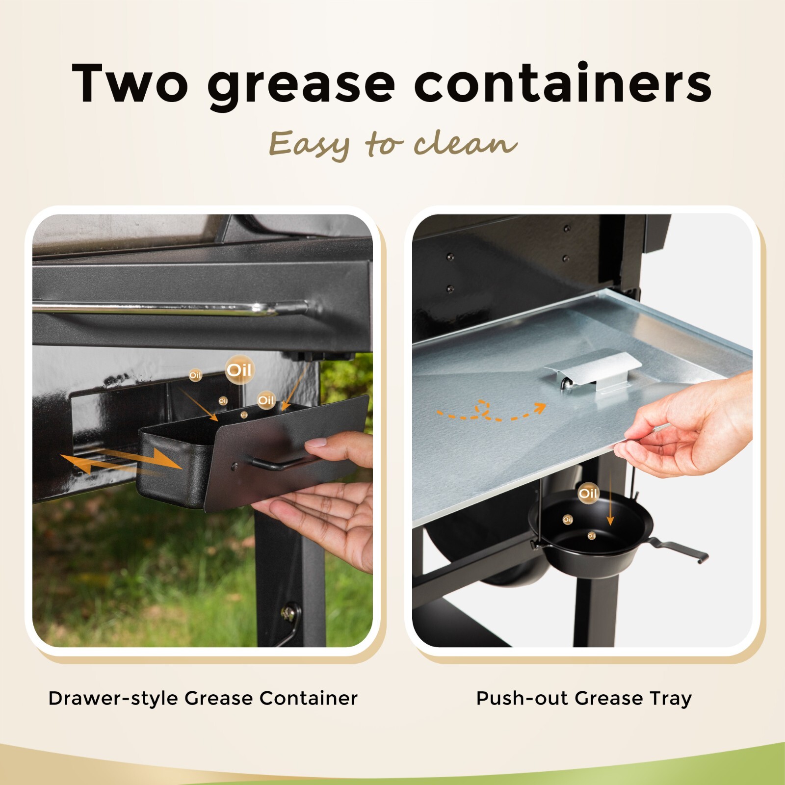 5-Burner Propane Gas Griddle Frying Combo Stainless Steel Outdoor BBQ Grill