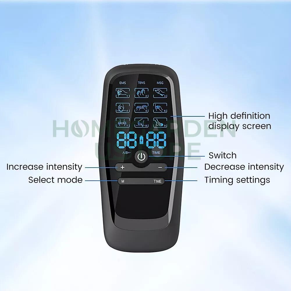 27 Modes Tens Unit Muscle Therapy Pain Relief Stimulator Machine Pulse Massager~