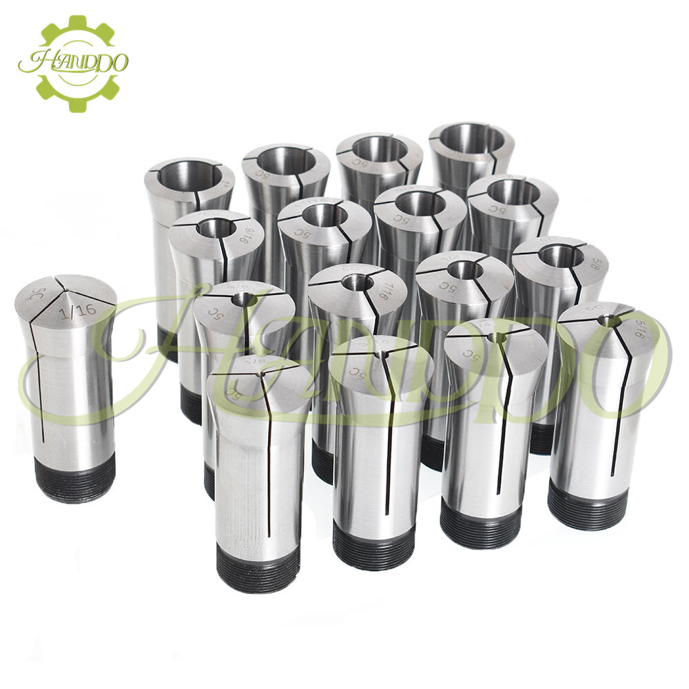 New 5C Hex /Square/ Round Collet 5C Emergency Collet and 5C Collet Stop