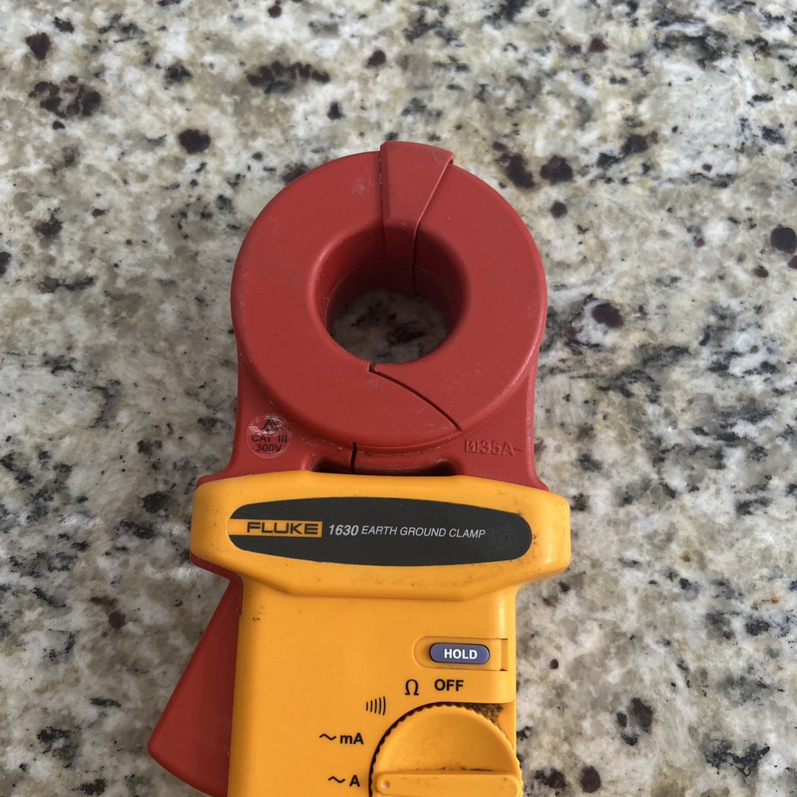 Fluke 1630 Earth GEO AC Ground Leakage Current Resistance Clamp