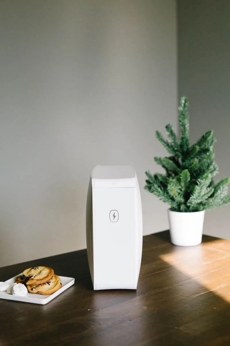 HomeSoap Large Capacity UV Light Sanitizer & Charger (White)