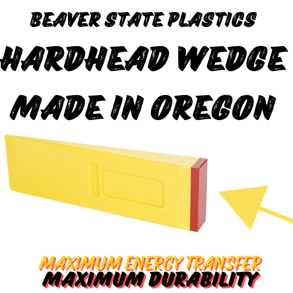 BEAVER STATE PLASTICS FELLING FORESTRY WEDGES -- MADE IN USA