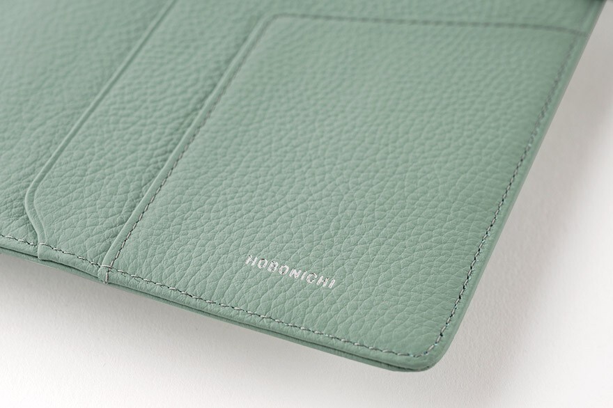 Hobonichi Leather: Water Green A5 Size Cover ONLY