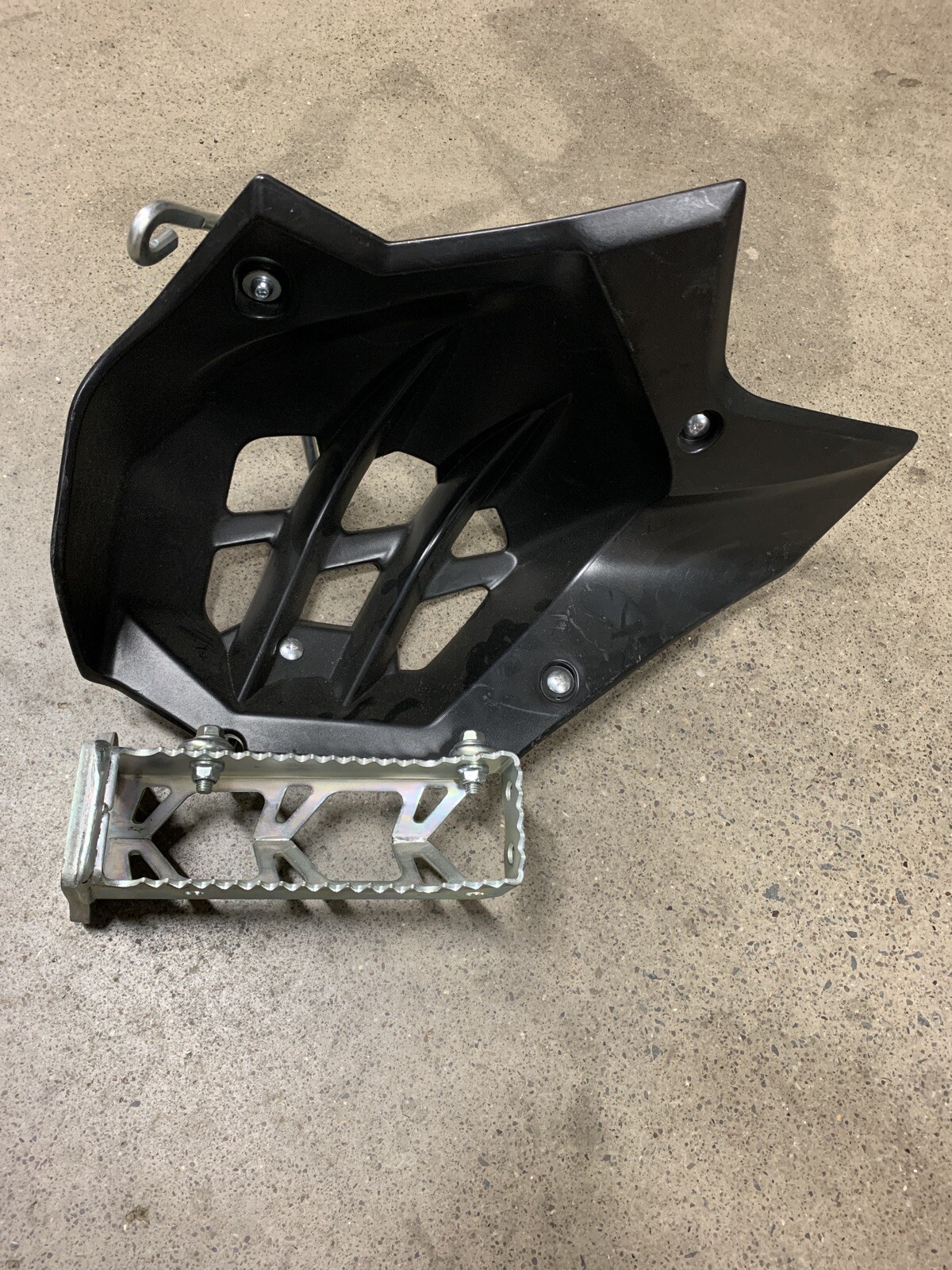 YAMAHA YFZ450R NEW NTO FOOT PEGS HEEL/FOOT GUARDS 2014-2015-2016 14-15-16 20 22