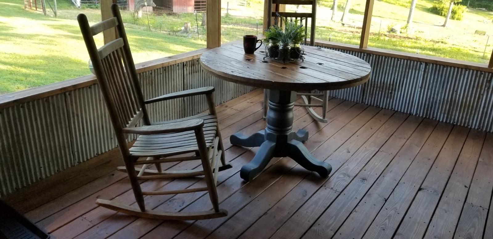 5 pcs 3' x 2' Reclaim Corrugated Metal Sheet Barn Tin Rustic Home Decor Wainscot