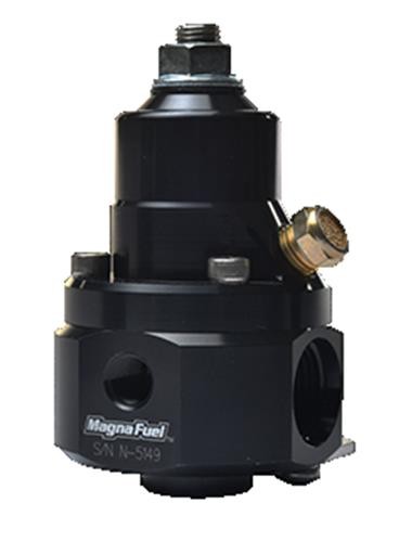 MagnaFuel MP9925-B-BLK Fuel Pressure Regulator 35-85 psi w/ Boost Reference