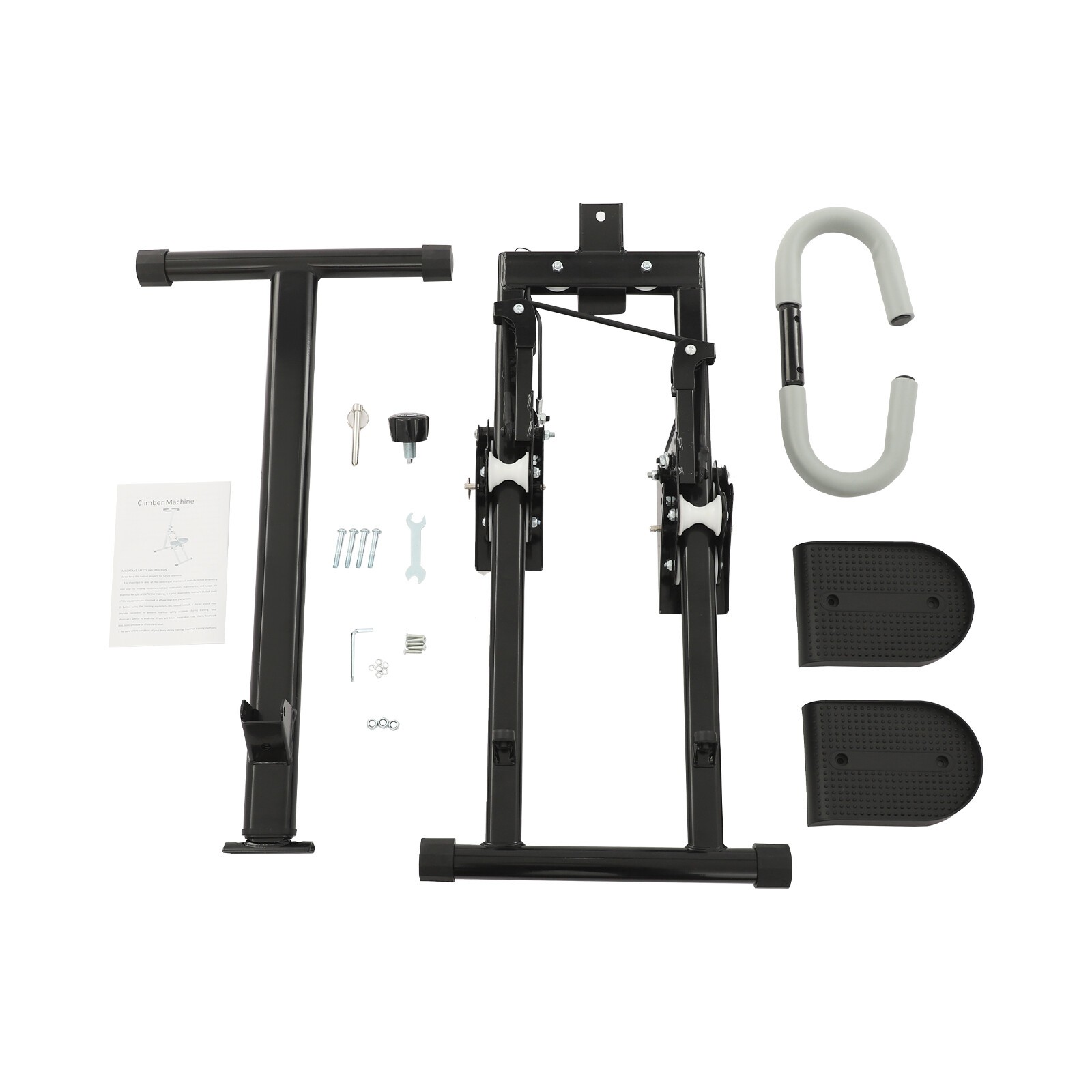 Foldable Vertical Stair Climber for Full-Body Workout Stair Stepper for Home Gym