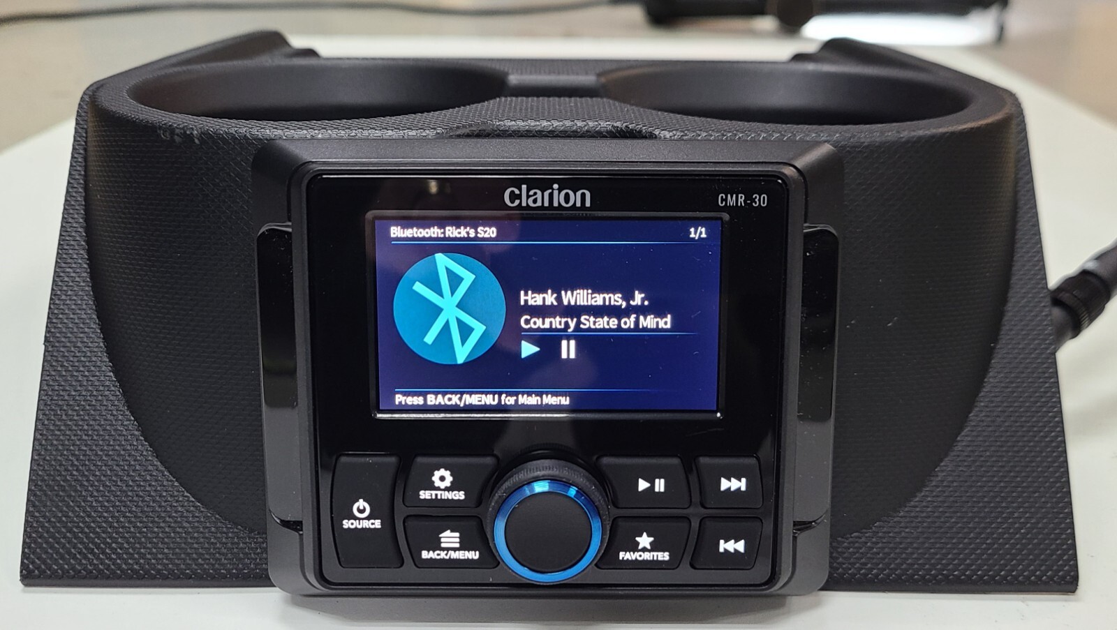 2025 - 2026 Polaris Ranger XP 1000 Audio Kit - Clarion - Keeps the cup holders