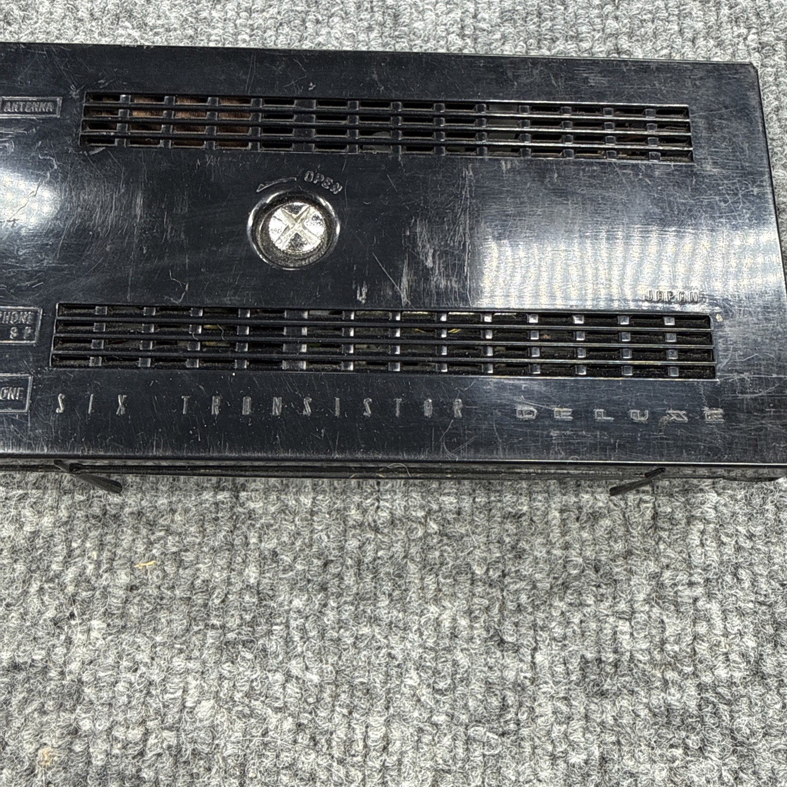 Vintage Channel Master 6-Transistor AM Radio – Parts Repair – Made in Japan