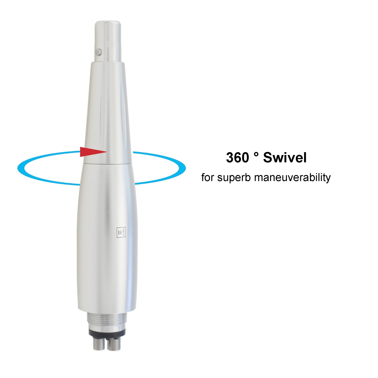 Dental Hygiene Handpiece Prophy Air Motor 3 Nose Cone 4 Holes 360 Degree Swivel