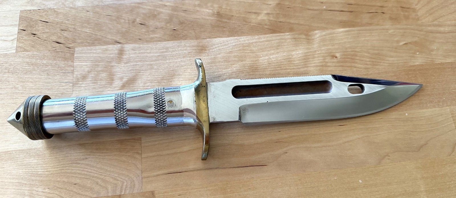 1980s EUGENE & SONS handmade survival knife Randall 18 & Buckmaster 184 style