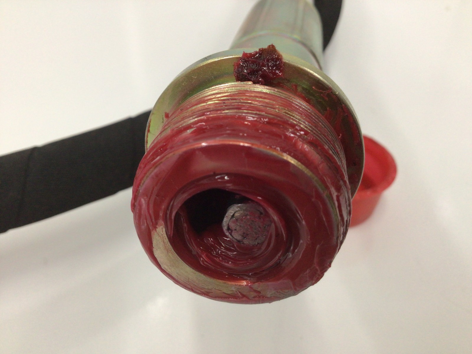 Wyco W988-910 Vibrator Flexible Shaft, 10Ftlx13/16Inw 20CL43