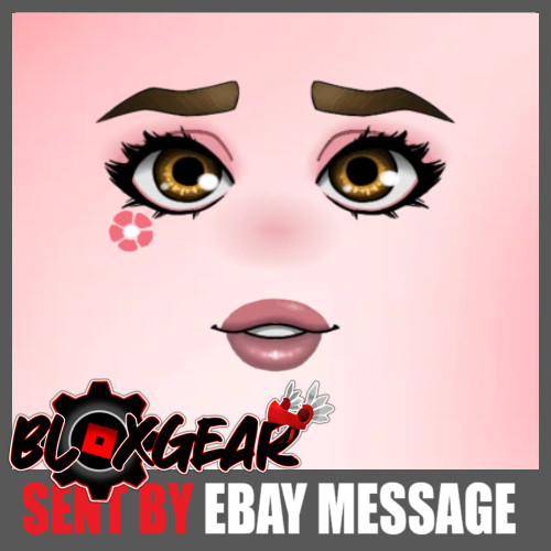 R0BL0X Star Sorority Face Toy Code Sent Fast Via Ebay Msg