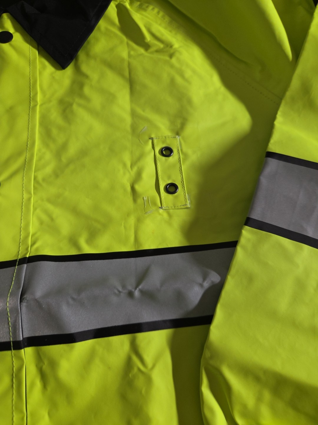 Spiewak S308VR Vizguard Short Reversible Rain Jacket Size LARGE New (F7)