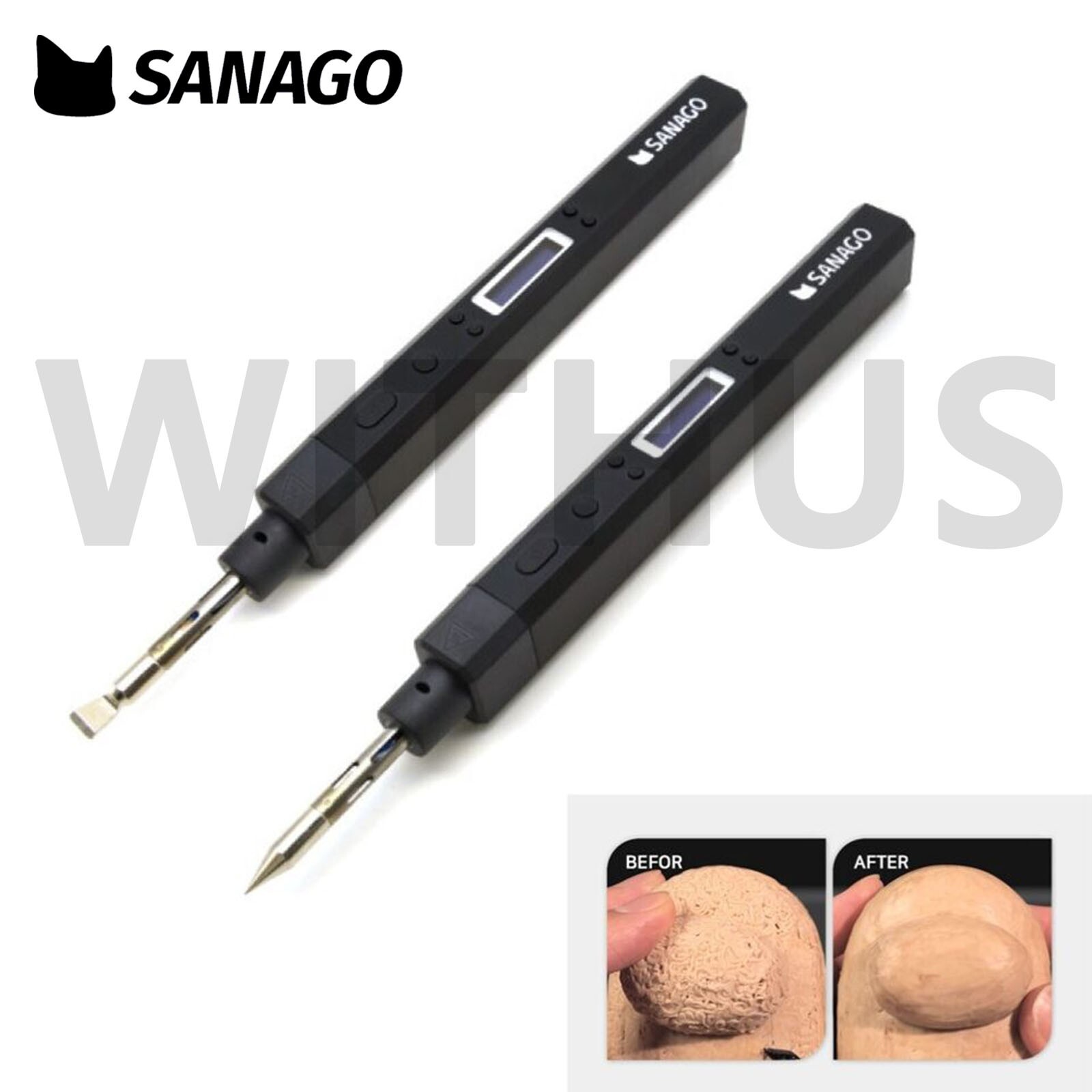 SANAGO New Sanago Premium 3D Pen Set 3 Type Module Replaceable Korean Artists