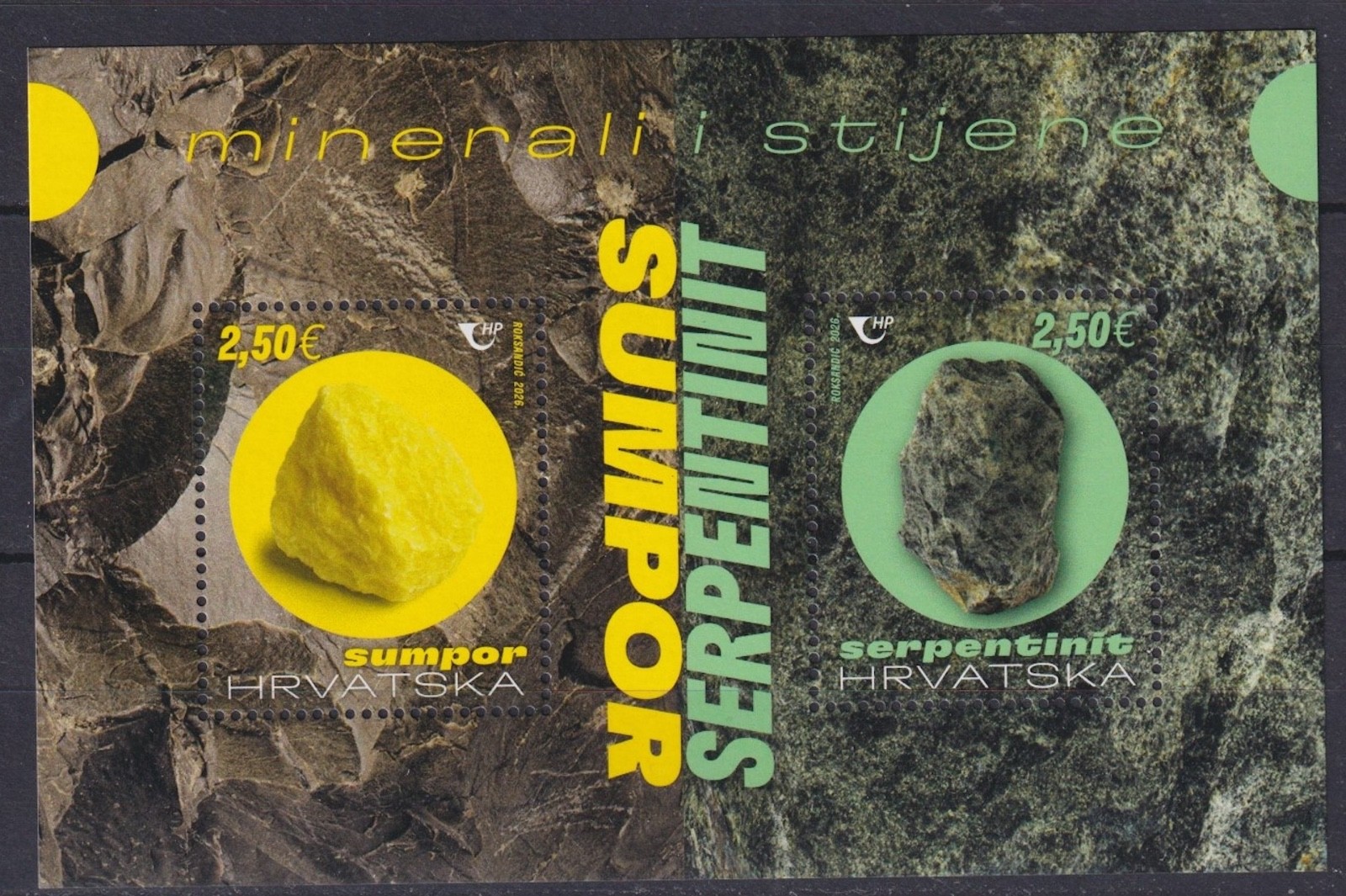 Croatia 2026 Minerals MNH**