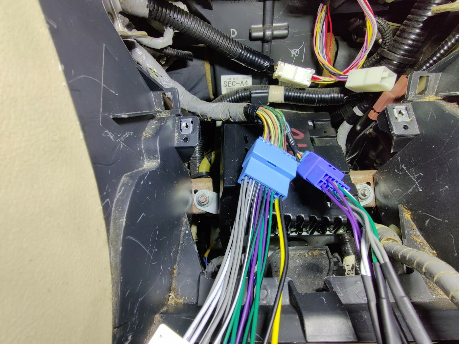 2004 2005 2006 2007 2008 Acura TSX Factory Amplifier Bypass Harness