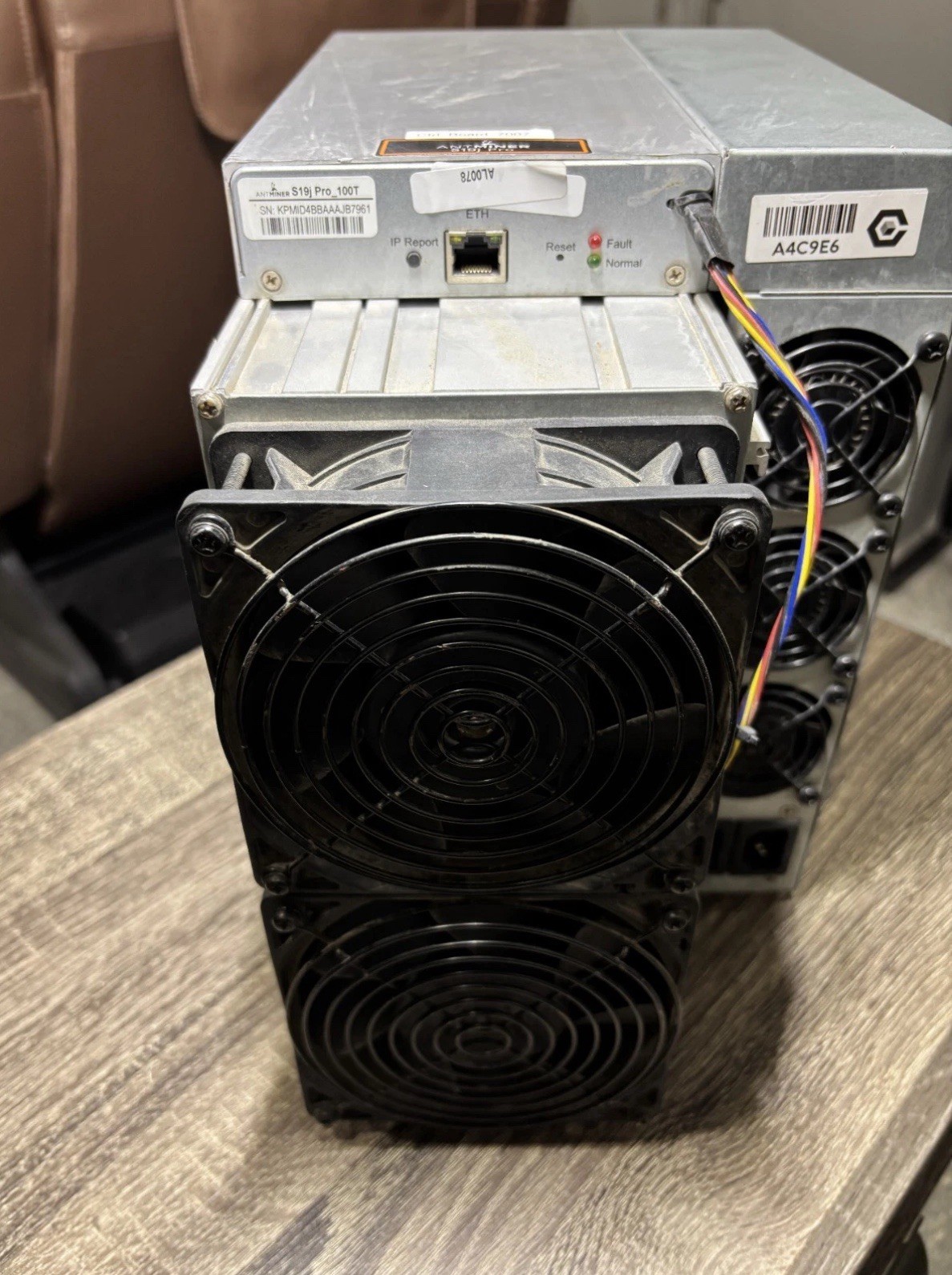Bitmain Antminer S19j Pro 100th BTC ASIC Miner Bitcoin Vnish / Braiins OS USA