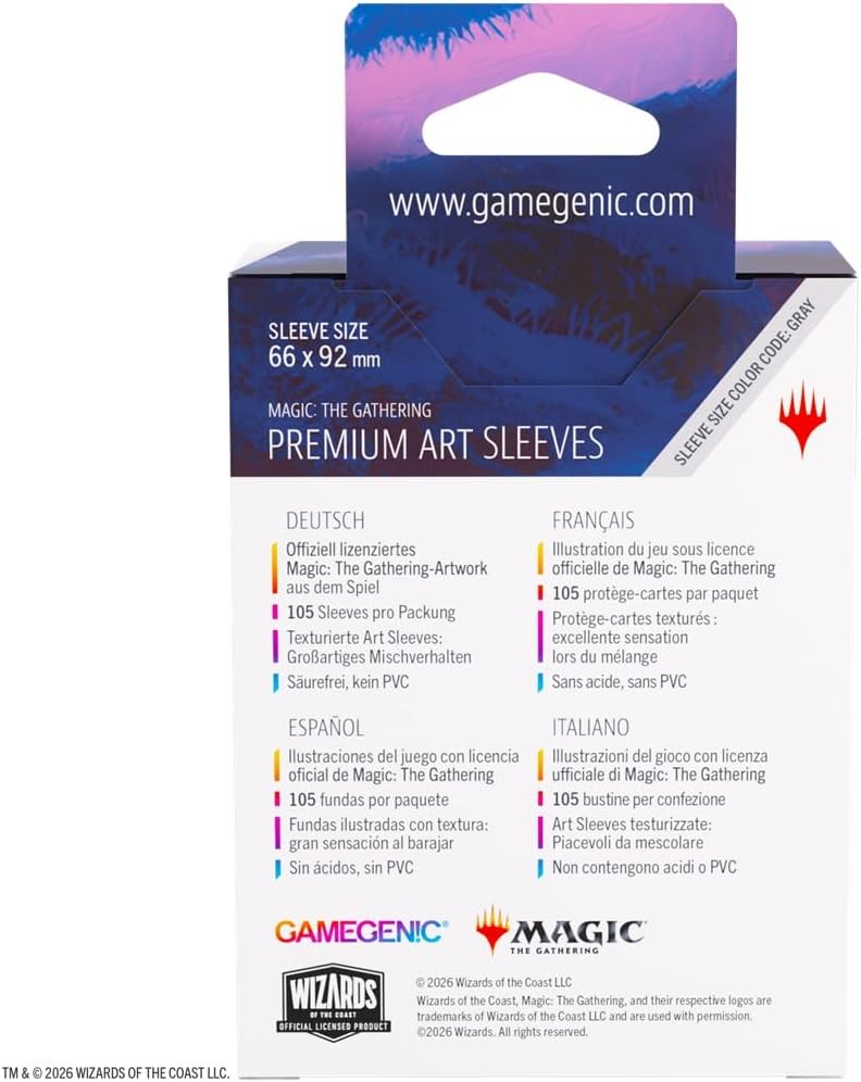 Gamegenic MTG Lorwyn Eclipsed Premium Art Sleeves - Twilight Diviner