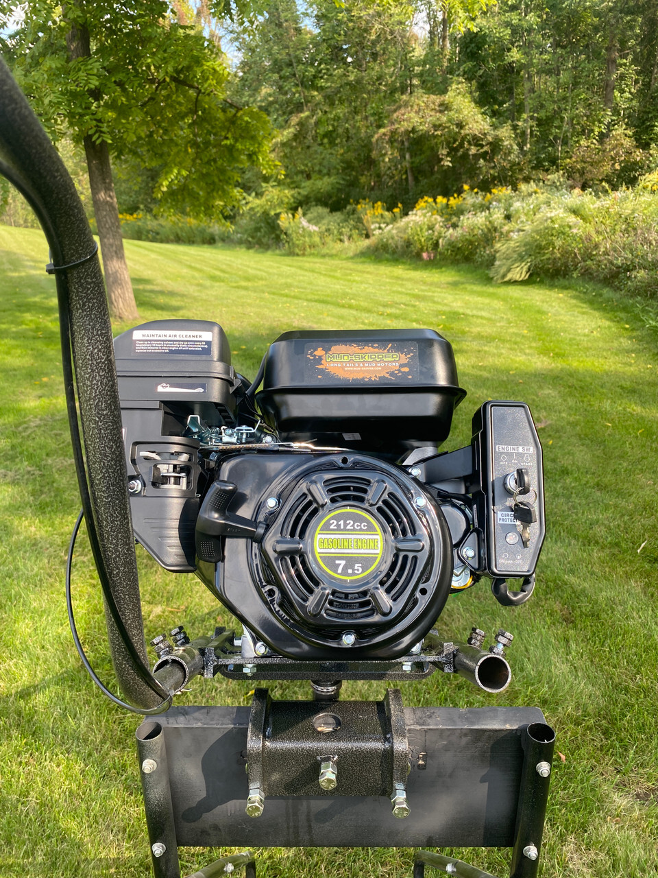 MUD-SKIPPER® Long Tail Mud Motor Kit 4-7hp - 2 Piece Shaft