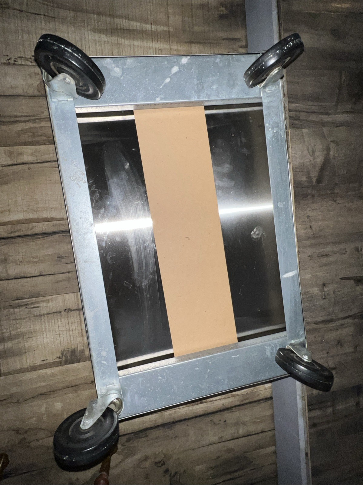 LAKESIDE #311 Utility Restaurant Cart, Stainless Steel, 27”x16”x16”