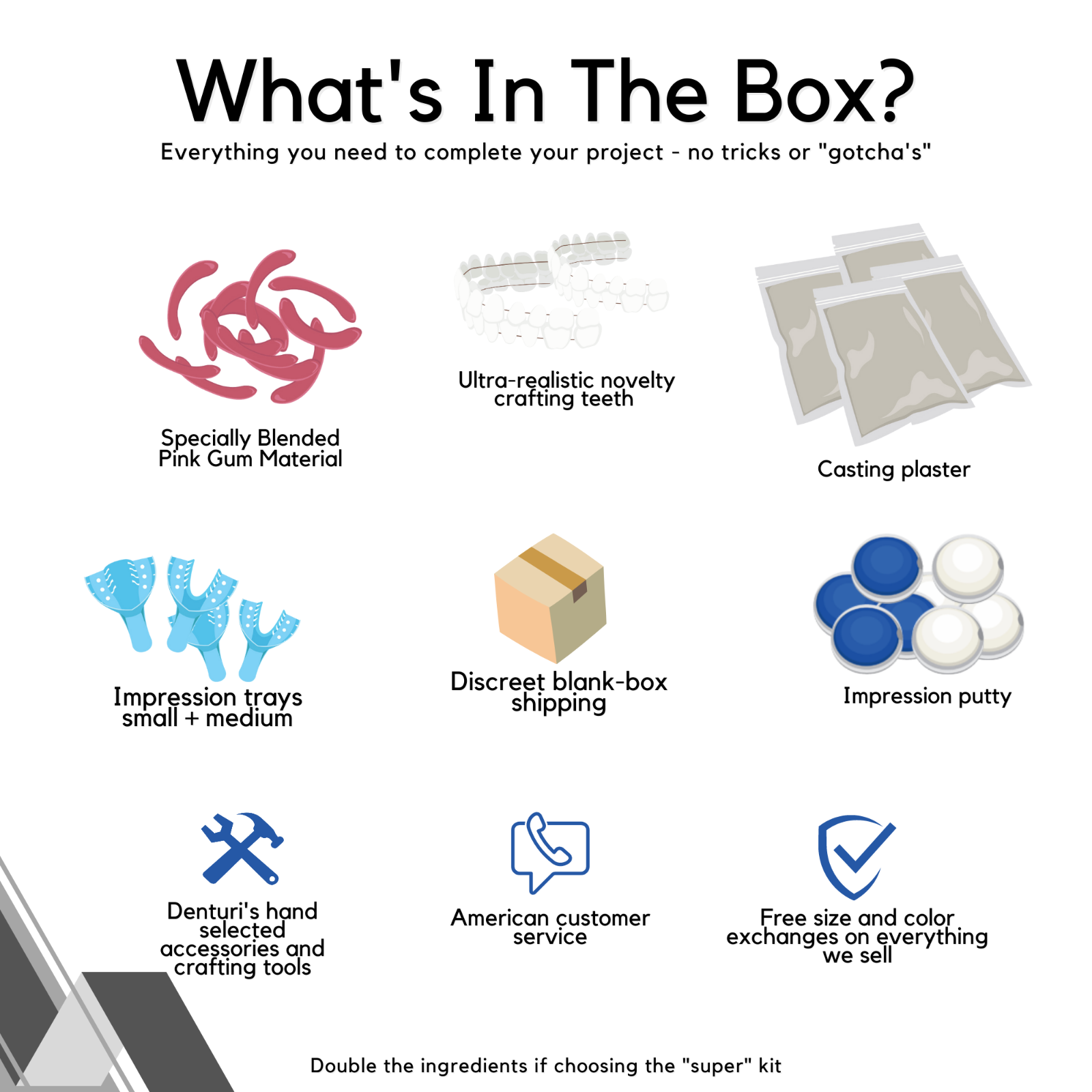 I made my own homemade dentures with Denturi