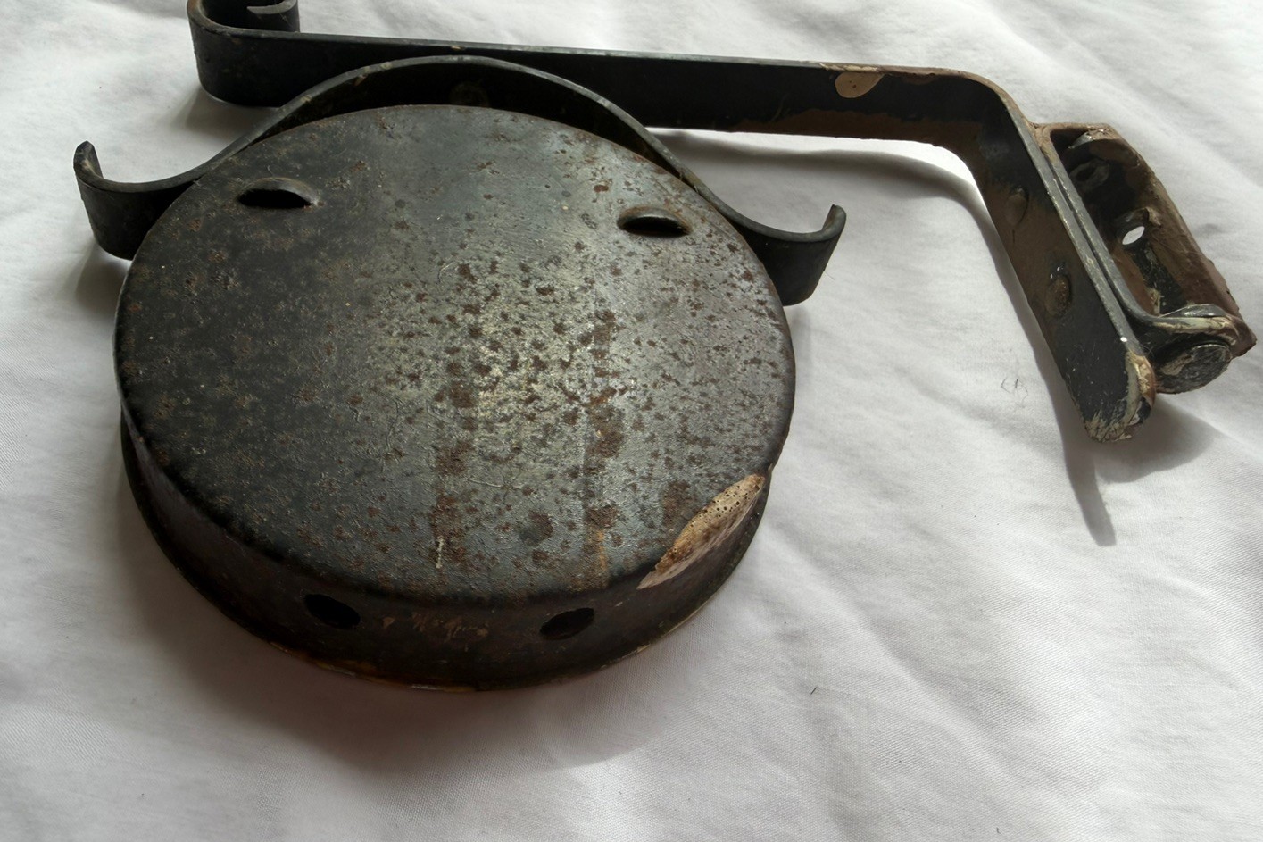 Vintage Outdoor Metal Thermometer Cooper 1950s Freeze Ideal Zero Pequabuck Conn