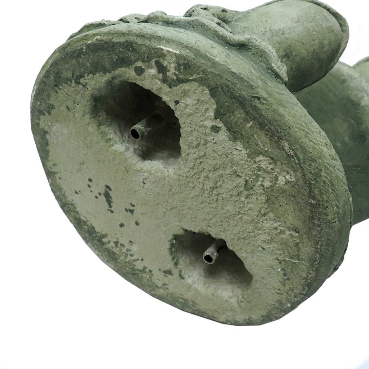Frogs and Mushrooms Plumbed Spitter-solid cast stone art-fun lifelike pond decor