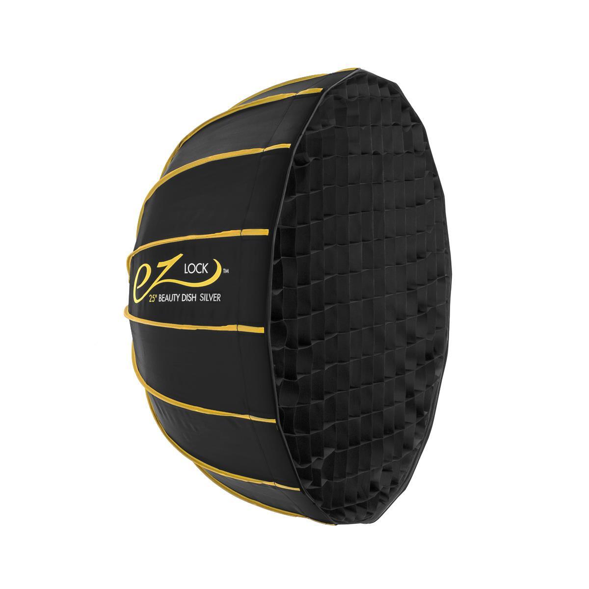 Glow EZ Lock Collapsible Silver Beauty Dish (25") #EZ-BD-25S