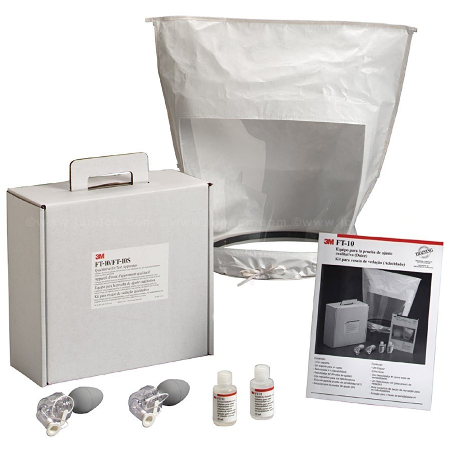 3M FT-10 Qualitative Respirator Protection Fit Test Kit, Sweet Solution