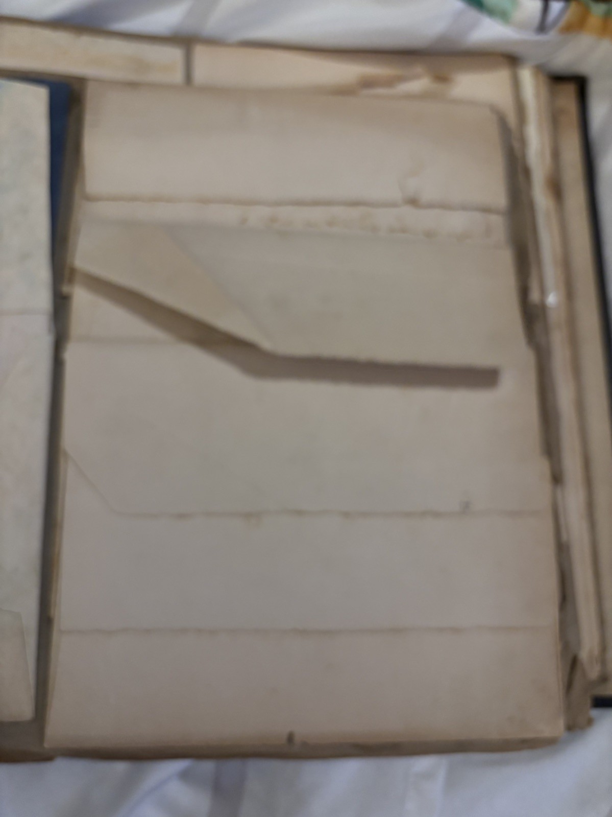 Antique 1923/24 High School Memories Scrapbook Felt Letter Invitations Playbill