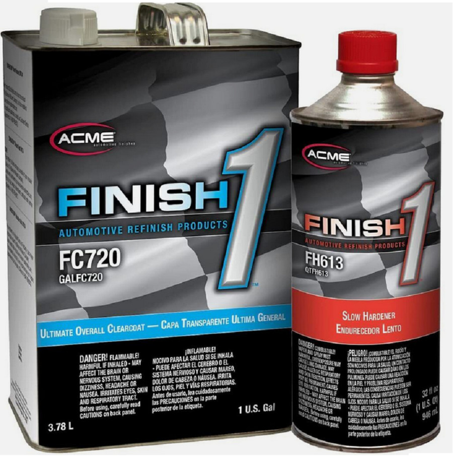 Sherwin Williams FC720 Finish 1 Clearcoat Gal w/ FH613 Slow Hard KIT