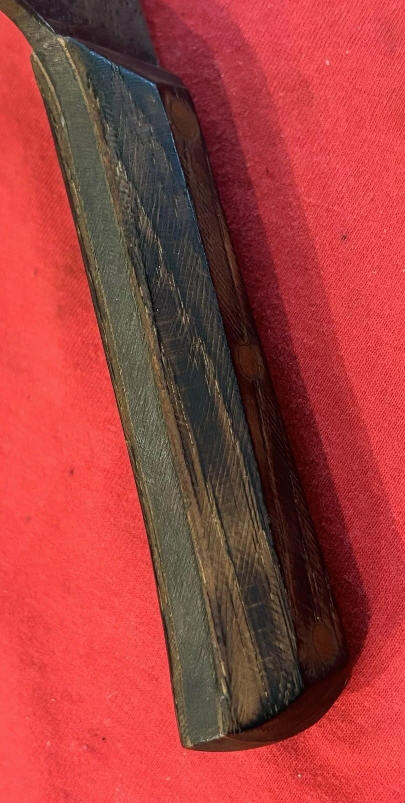 J.B. CUSTOM HANDMADE CLEAVER FROM A 1969 CAMARO LEAF SPRING - VINTAGE EXCELLENT